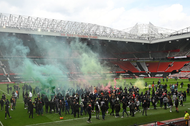 Manchester Fans Protest