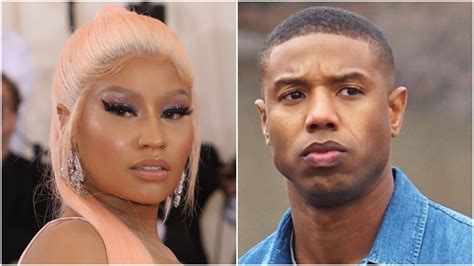 NICKI MINAJ and MICHAEL B. JORDAN