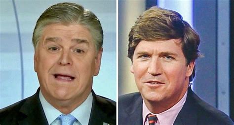 Sean Hannity and Tucker Carlson