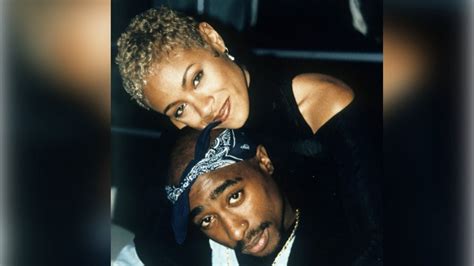 Tupac and Jada Pinkett Smith