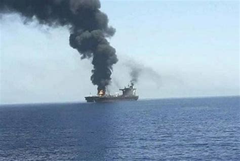 attack on an Israeli-linked tanker