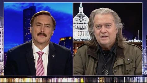 Steve Bannon and Mike Lindell