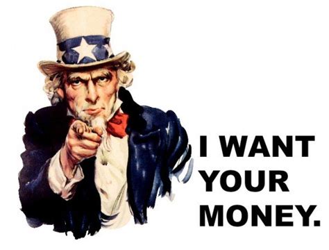 Uncle Sam Watching Your Money