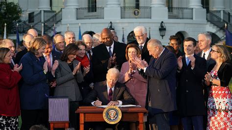 Joe Biden Signs Infrastructure Bill