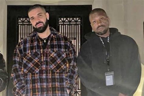 Kanye West and Drake