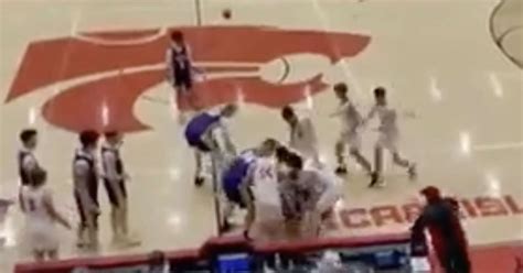 Iowa High School Basketball Player Knocks Out Opposing Player in Handshake Line