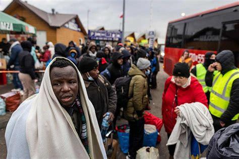 African Students Fleeing Ukraine Claim Discrimination at Poland Border- 'We're Not Getting Any Help'