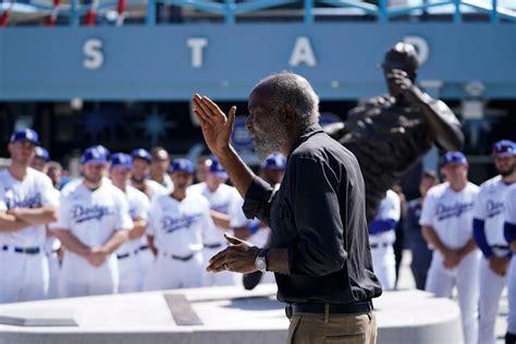 Jackie Robinson's son delivers powerful message to Dodgers on 75th anniversary of his father breaking MLB's color barrier