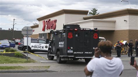 At least 10 dead in mass shooting at Buffalo supermarket