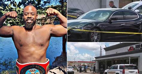 Houston boxer is shot dead 'girlfriend's' estranged husband after they met him to discuss divorce