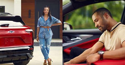 Black Designers Aurora James And Justin Salmon Talk Playing A Part In Chevy's First-Ever Blazer Electric Vehicle