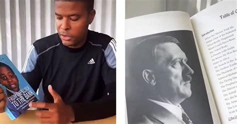 Black Author Shocked, Book Publisher Prints a Photo of Hitler Inside His Memoir With Nazi Symbols on Every Page