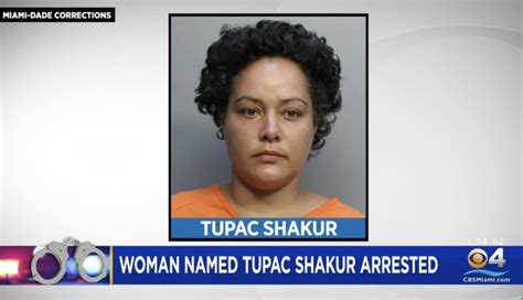 Florida woman named Tupac Shakur accused of assaulting a man with baseball bat outside of a hospital