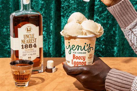 Jeni’s Teams Up With Black-Owned Whiskey Brand Uncle Nearest For Boozy Eggnog Ice Cream