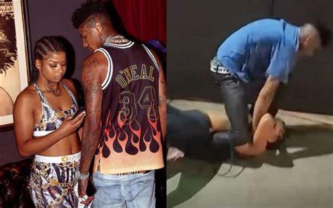 Rapper Blueface and His Girlfriend Get Into Violent Fight in Streets of Hollywood