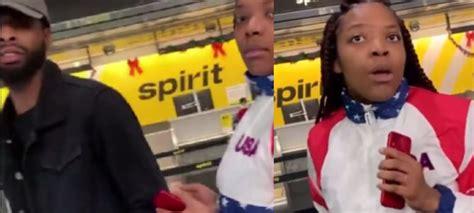 Man catches his wife cheating, taking a flight with another man, when she said she would be with her sister for the holidays [VIDEO]