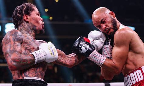 Gervonta Davis forces Hector Luis Garcia to quit on stool after eight rounds