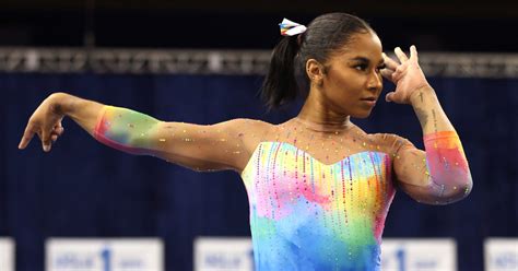 Jordan Chiles's New '90s Hip-Hop Floor Routine Is an Absolute Party