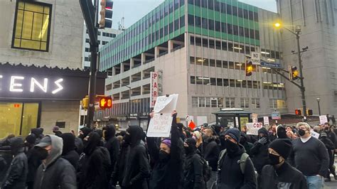 Violent protest in downtown Atlanta over killing of activist