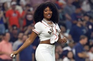 Megan Thee Stallion Throws First Pitch At Astros’ Opening Day In Hometown Of Houston