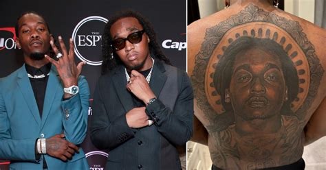 Offset Pays Homage To Takeoff With Portrait Tattoo Covering His Back